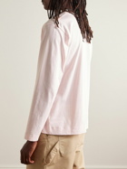 Simone Rocha - Daisy Logo-Print Cotton-Jersey T-Shirt - Pink