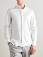 Brunello Cucinelli - Cotton-Jersey Shirt - White