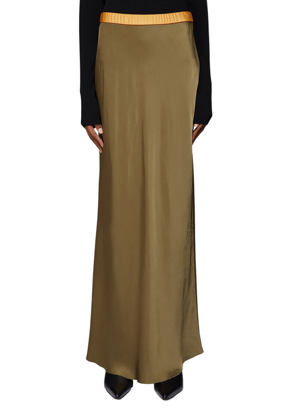 Photo: Helmut Lang Satin Slip Skirt