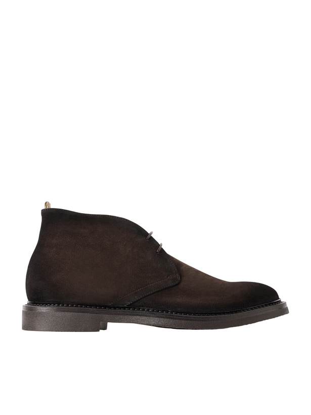 Photo: Officine Creative - Hopkins 211 Suede Lace-Up Boots - Brown