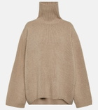 Toteme Wool and cashmere turtleneck sweater