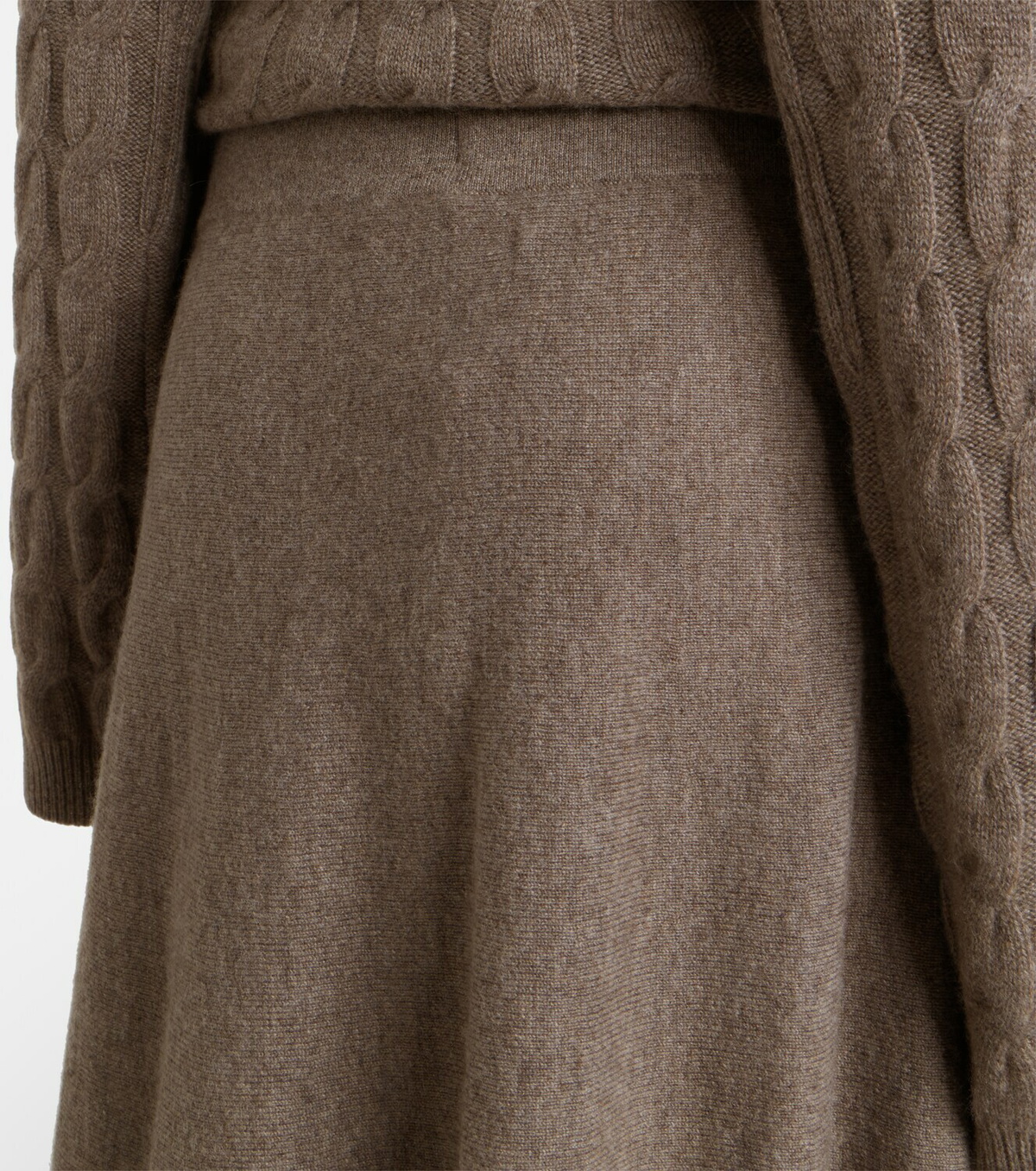 Lisa Yang Torie cashmere midi skirt