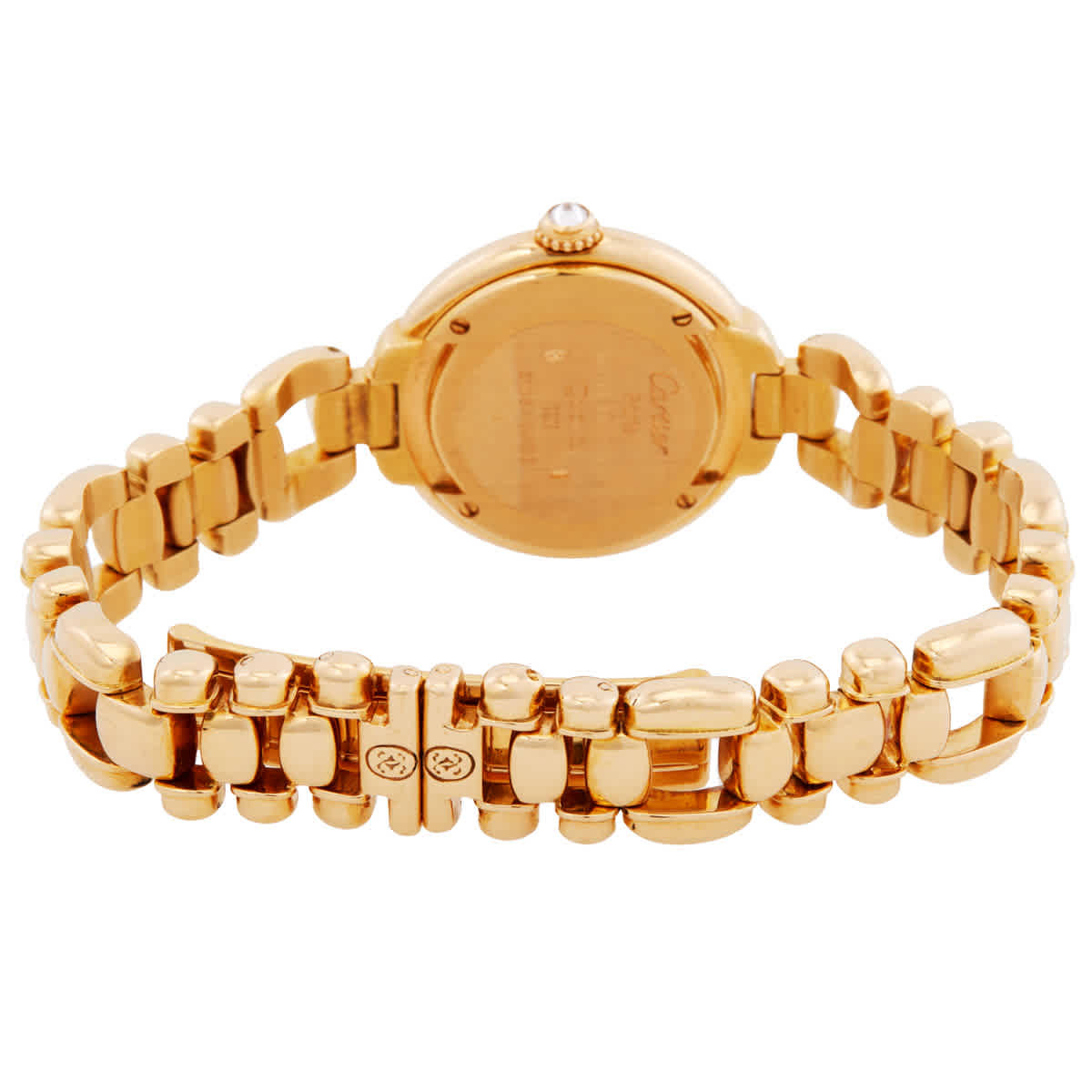 Cartier Vendome Quartz Diamond White Dial Ladies Watch WN1010C8