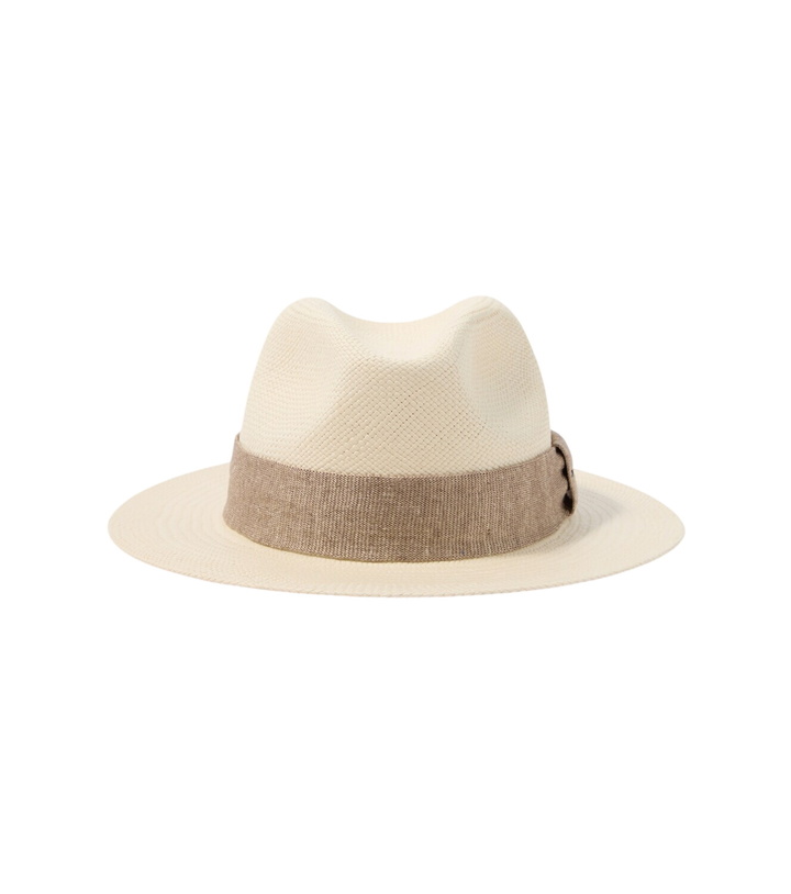Photo: Kiton Straw fedora