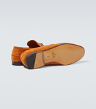 Gucci Jordaan suede loafers