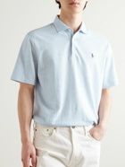 Polo Ralph Lauren - Logo-Embroidered Cotton Polo Shirt - Blue