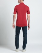 Fedeli Mens Polo shirt in Red