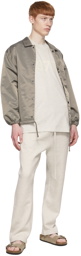 Fear of God ESSENTIALS Off-White Cotton Lounge Pants
