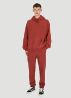 Reverse Weave 1952 Track Pants in Red
