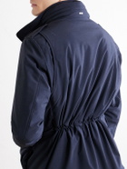 Herno - Four Pockets Woven Jacket - Blue