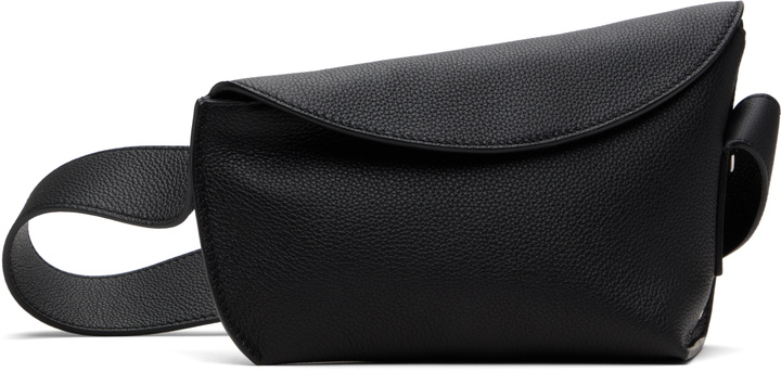 Photo: McQueen Black T-Bar Sling Bag