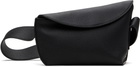 McQueen Black T-Bar Sling Bag