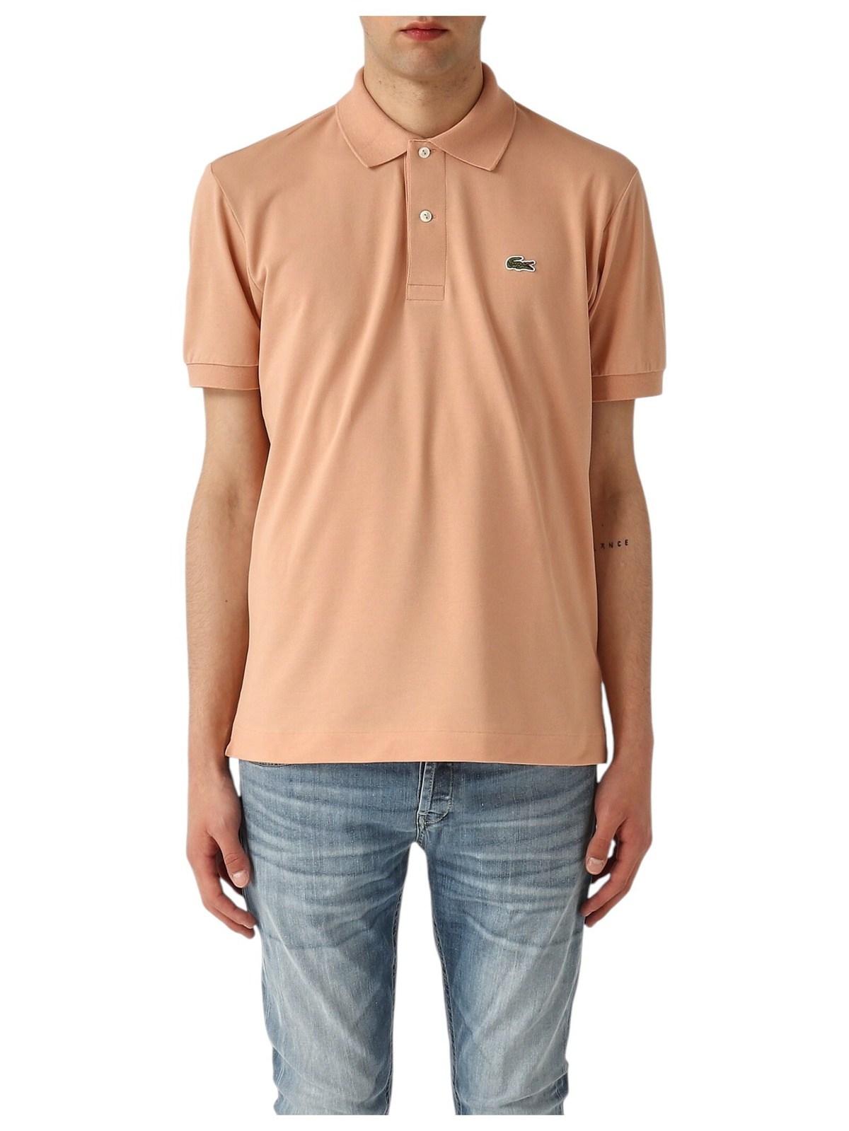 Lacoste Classic Polo Shirt Beige Polos Lacoste
