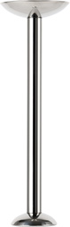 Louise Roe Silver Metal Champagne Candle Holder