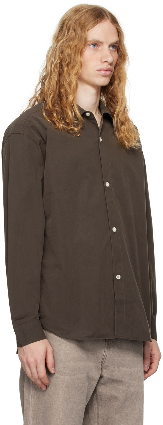 mfpen Brown Generous Shirt mfpen