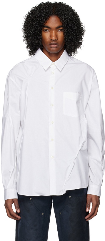 Photo: 424 White Button Shirt