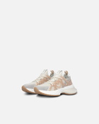 Pinko Ariel Slip On Sneakers With Laminated Detail Milk/Nude