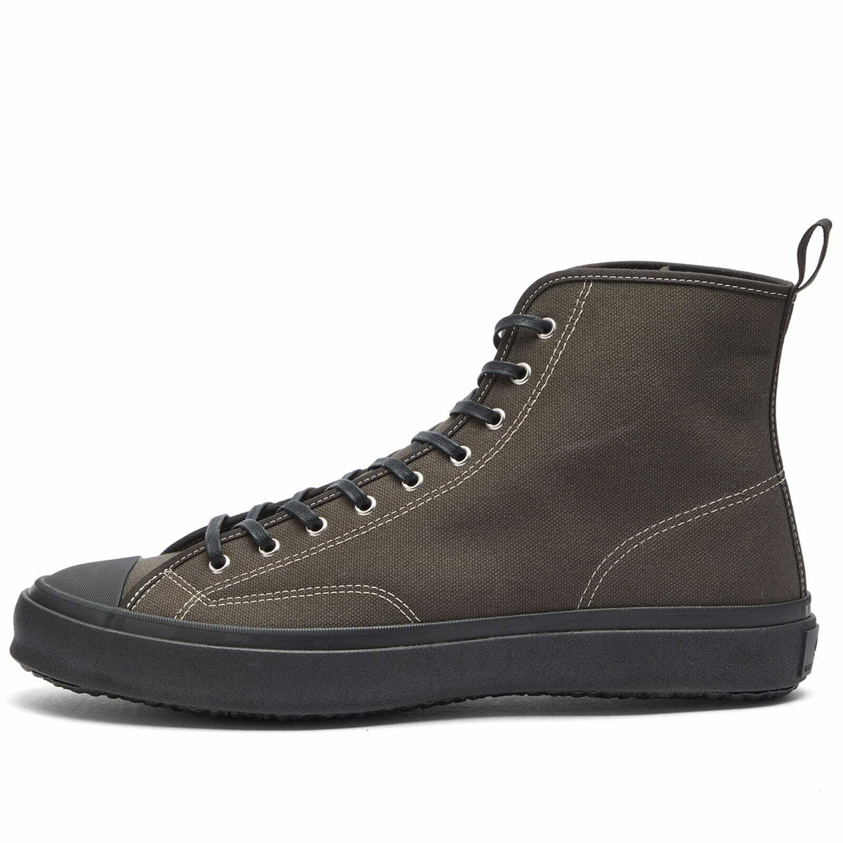 Moonstar Men's Hi-Top Basket Sneakers in Charcoal