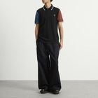 Comme des Garçons SHIRT Men's X Fred Perry Polo Shirt in Black