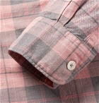 Todd Snyder - Button-Down Collar Checked Cotton-Flannel Shirt - Pink