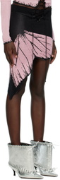 1XBLUE SSENSE Exclusive Pink Butterfly Miniskirt
