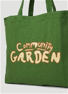 Community Garden Tote Bag in Green