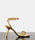 Loewe Paula's Ibiza Petal leather sandals