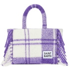 MC2 Saint Barth Colette Blanket Handbag With Tartan Print