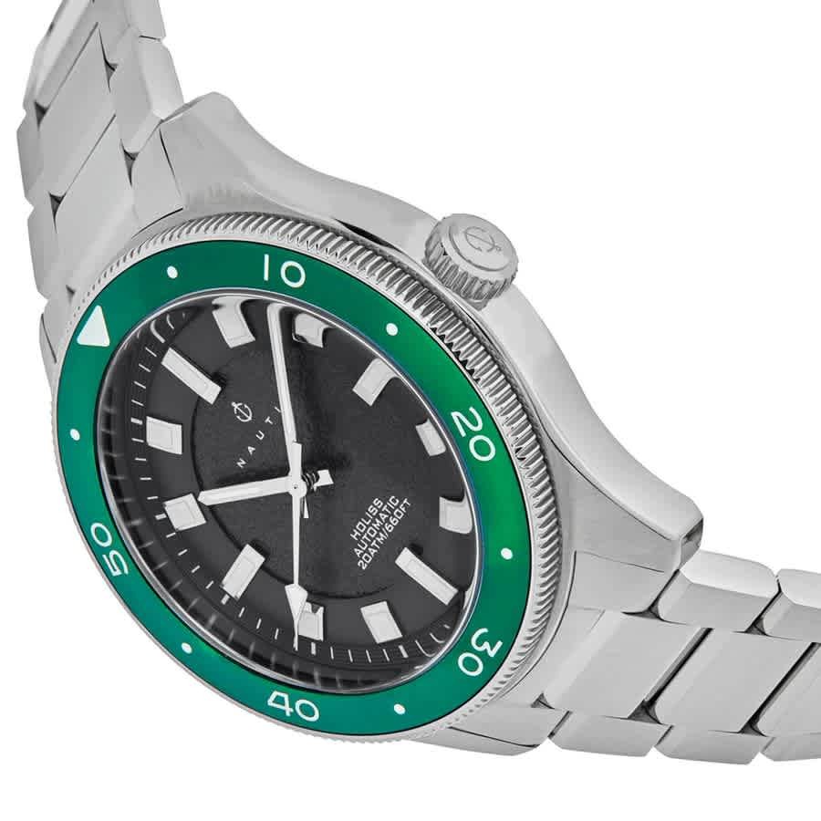 Nautis Holiss Black Dial Mens Watch NAUN103-3