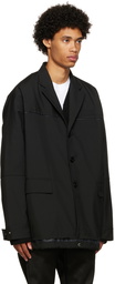 sacai Black Suiting Coat