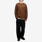 Pilgrim Surf + Supply Men's Morris Shaggy Crew Knit in Brown