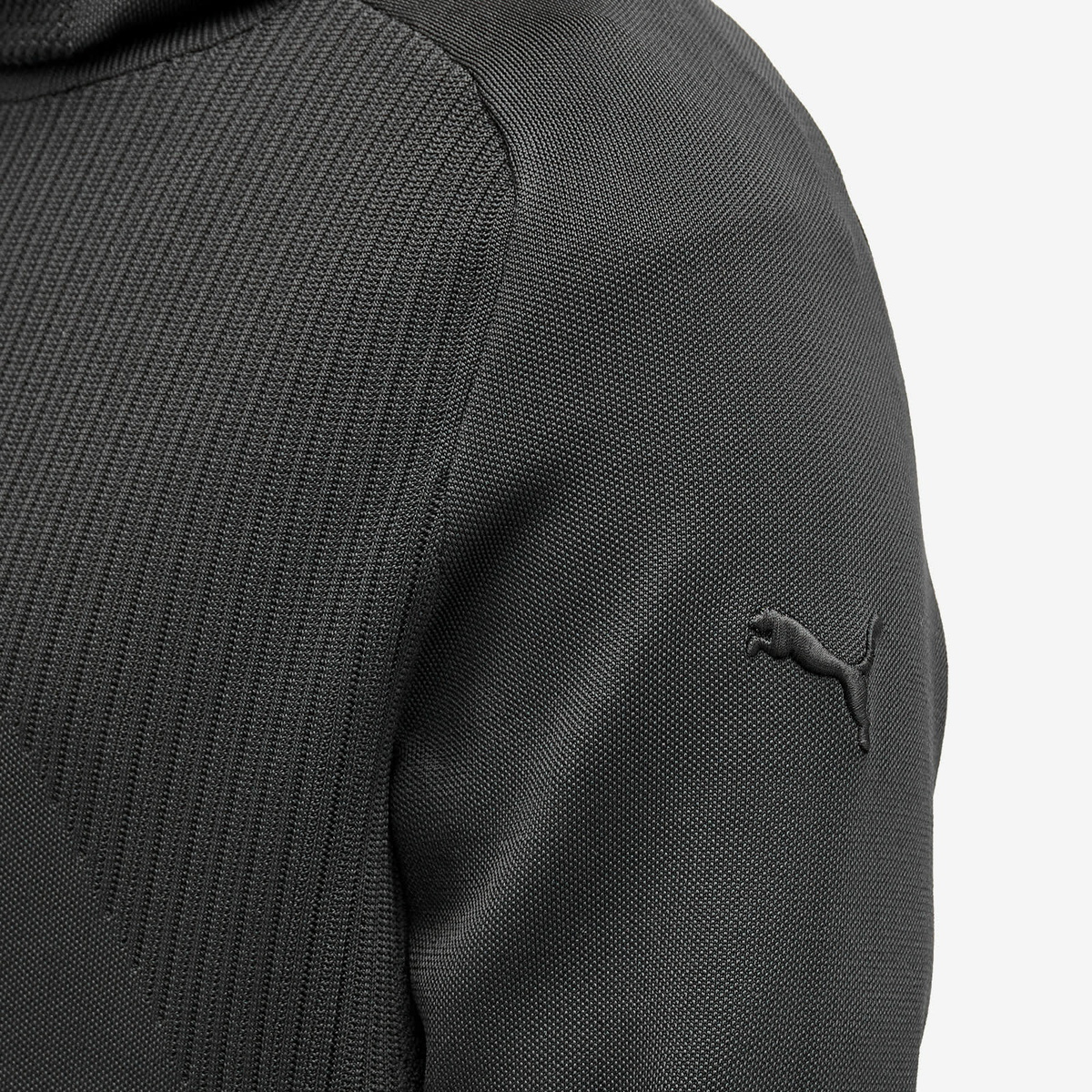 Puma Men's X Skepta Knitted Scuba Long Sleeve T-Shirt in Puma Men's Black