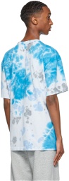 Nike Blue Tie-Dye Sportswear Premium Essentials T-Shirt