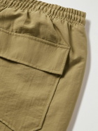 Rhude - Straight-Leg Logo-Print Nylon Drawstring Shorts - Brown