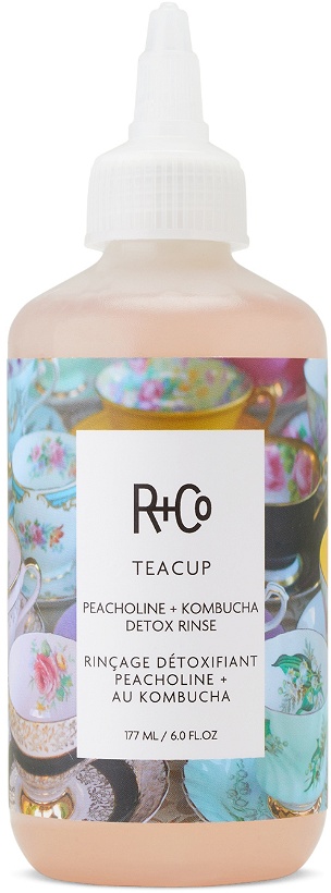 Photo: R+Co Teacup Peacholine + Kombucha Rinse, 6.0 oz