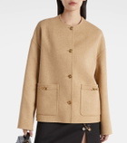 Versace Wool-blend jacket