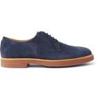 Tod's - Suede Derby Shoes - Blue