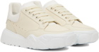 Alexander McQueen Beige Court Sneakers