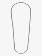 Tom Wood Sterling Silver Venetian Double M Chain Necklace