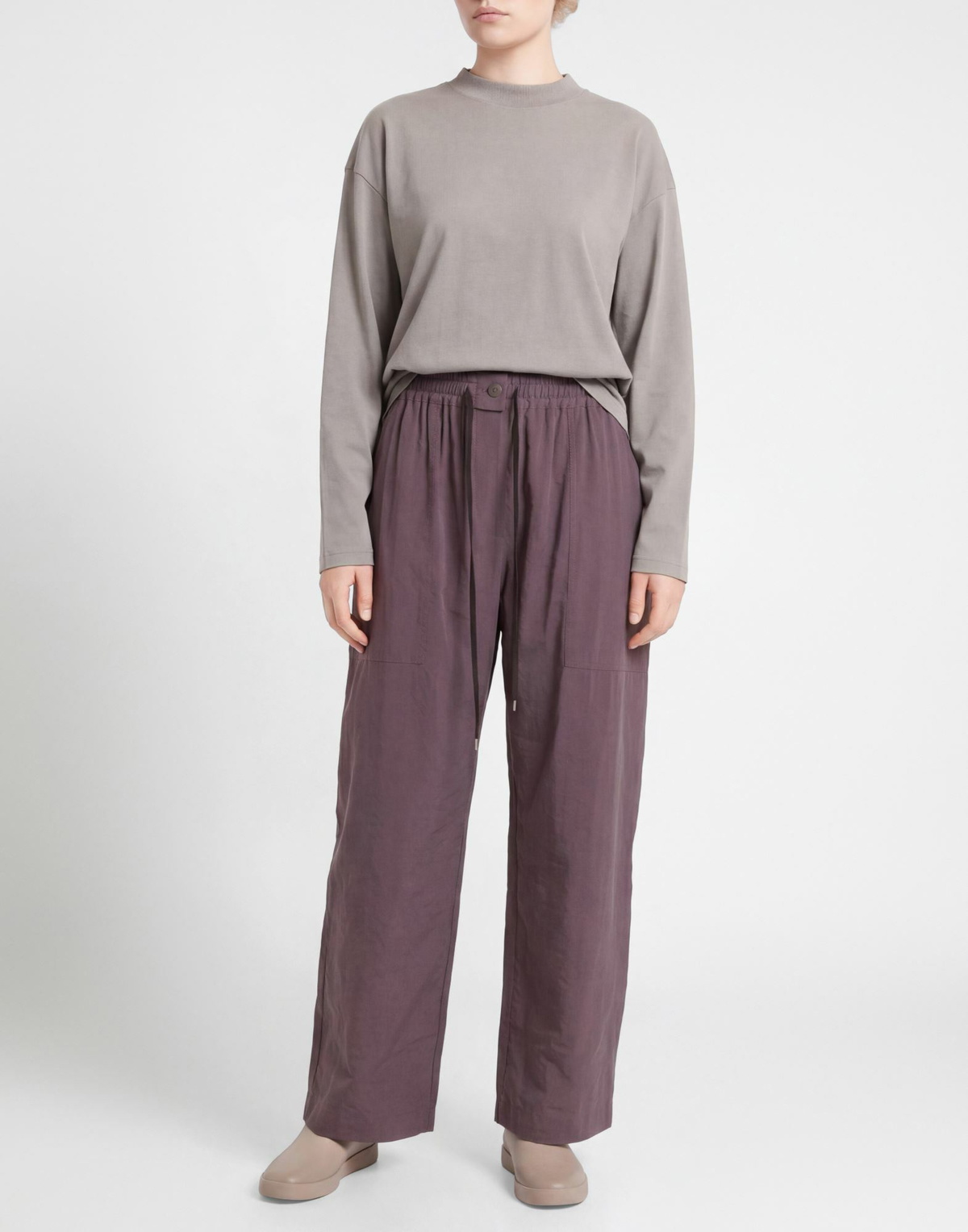 Studio Nicholson Womens Pants Dark in Brown