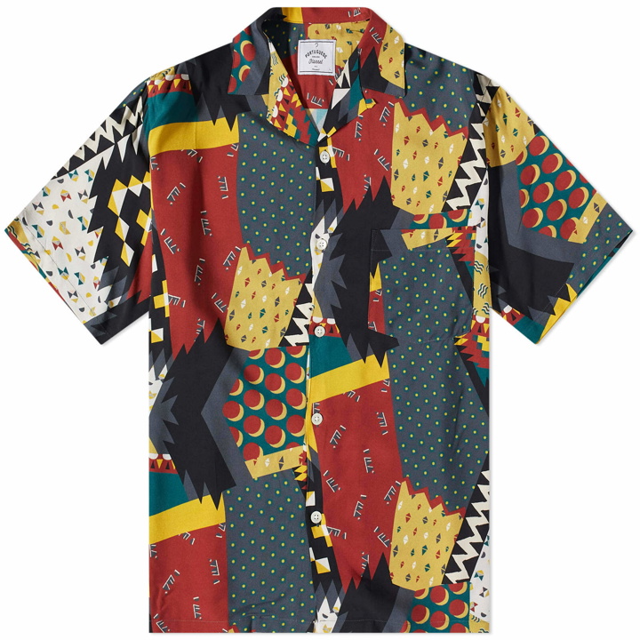 Photo: Portuguese Flannel Men's Deco 1 Vacation Shirt in Multi