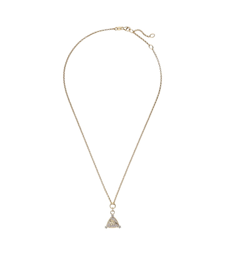 Photo: FoundRae Resilience Blossoms 18kt gold pendant necklace with diamonds