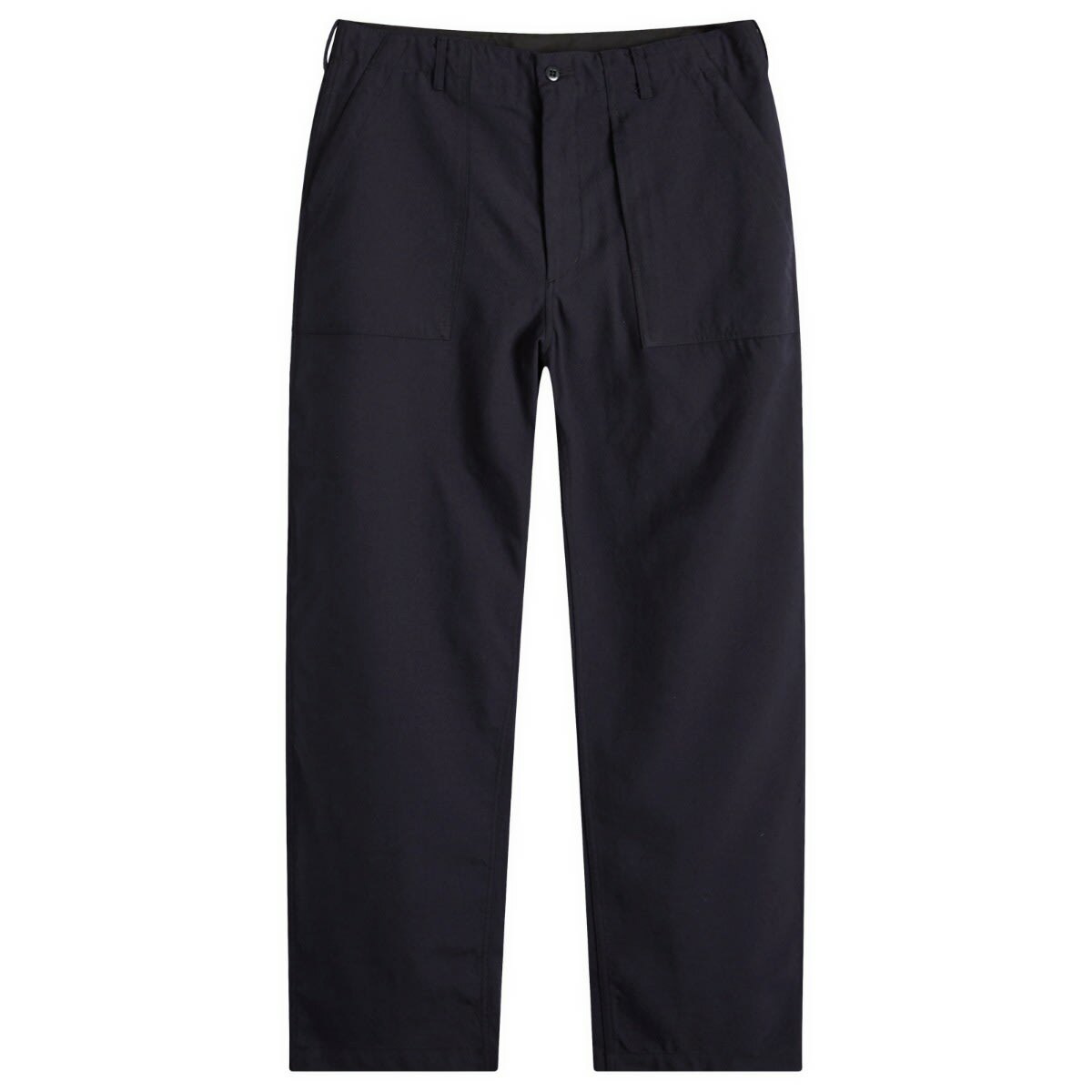 Engineered Garments Men's Fatigue Pant in Dark Navy Wool