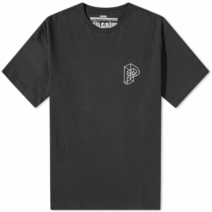 Photo: Piilgrim Men's Contort T-Shirt in Black