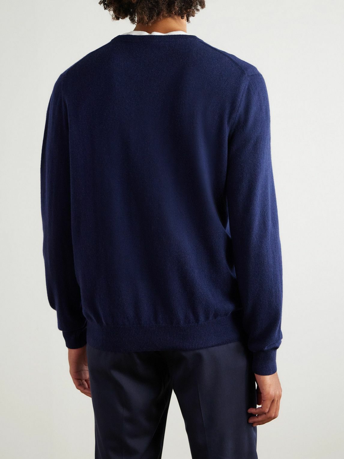 Rubinacci - Cashmere Sweater - Blue