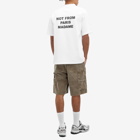 Drôle de Monsieur Men's Not From Paris Madame T-Shirt in Optic White