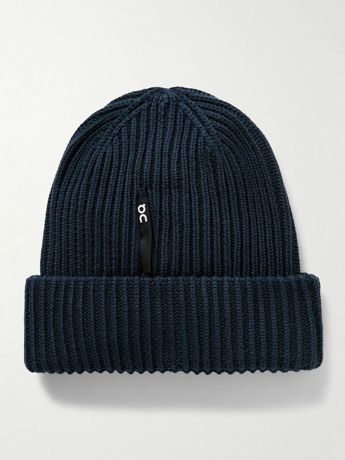 ON - Studio Logo-Appliquéd Ribbed Cotton-Blend Beanie