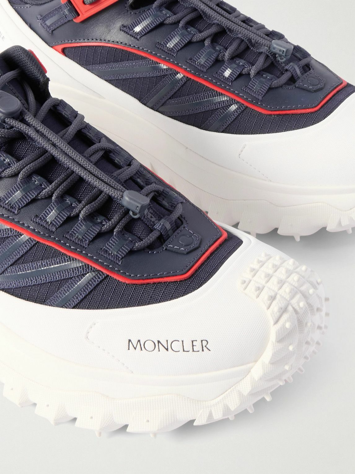 Moncler - Trailgrip GTX Leather-Trimmed Ripstop and Rubber