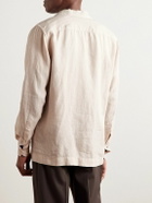 Boglioli - Camp-Collar Linen Overshirt - Neutrals