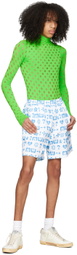 Maisie Wilen SSENSE Exclusive Green Turtleneck